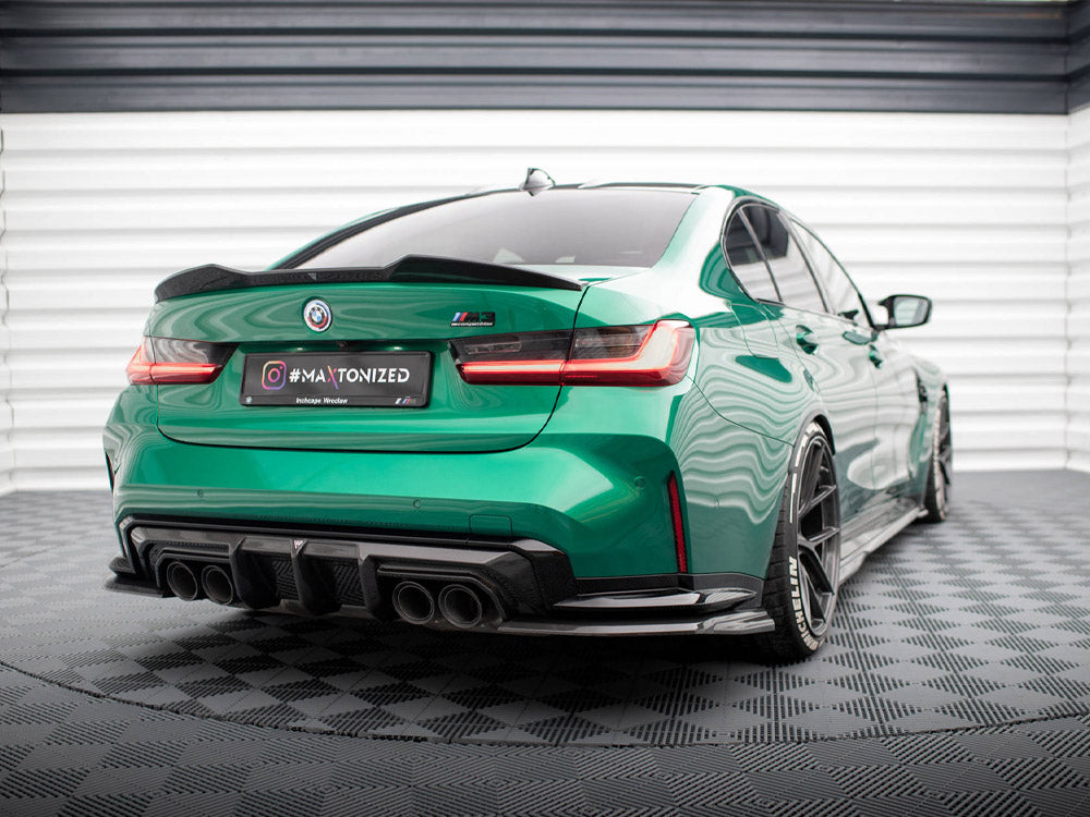 Carbon Fiber Rear Side Splitters BMW M3 Sedan / Touring G80 / G81