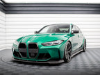 Carbon Fiber Front Grill + License Plate Holder Base BMW M4 G82 / M3 G80
