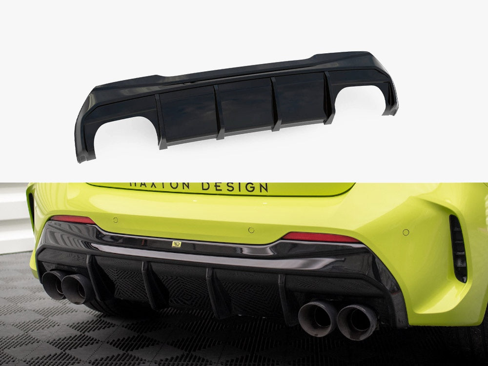 Rear Valance V.3 BMW 1 F40 M-Sport / M135i (Double Exhaust Version)