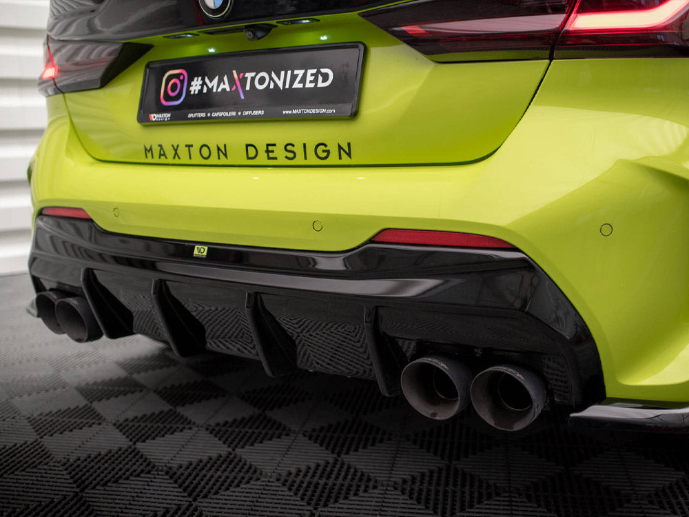Rear Valance V.3 BMW 1 F40 M-Sport / M135i (Double Exhaust Version)