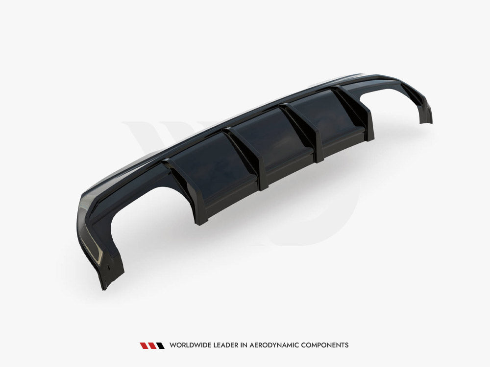 Rear Valance V.3 BMW 1 F40 M-Sport / M135i (Double Exhaust Version)
