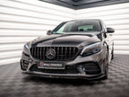Front Splitter V.1 Mercedes-Benz C AMG Line Sedan / Coupe / Estate W205 / C205 / S205 Facelift