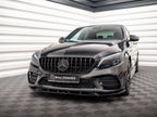 Front Splitter V.2 Mercedes-Benz C AMG Line Sedan / Coupe / Estate W205 / C205 / S205 Facelift