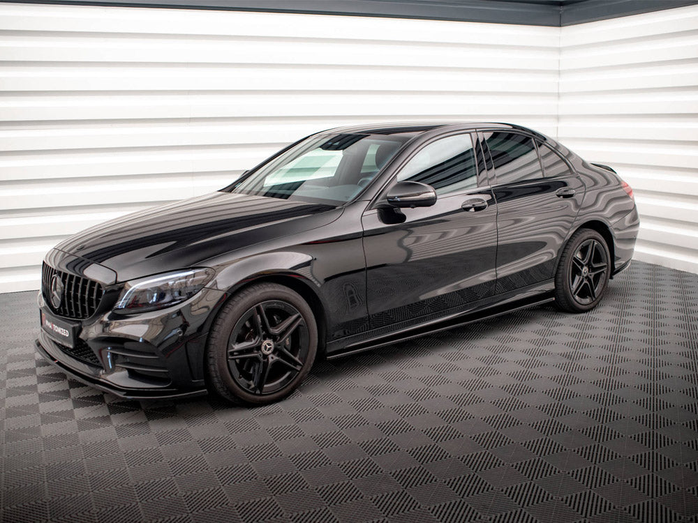 Side Skirts Diffusers Mercedes-Benz C43 / C AMG-Line Sedan / Estate W205 / S205 Facelift