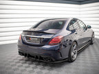 Rear Side Splitters Mercedes-AMG C43 Sedan / Estate W205 / S205 Facelift