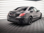 Rear Splitter (Vertical Bars) Mercedes C AMG Line W205 Facelift