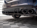 Rear Splitter (Vertical Bars) Mercedes-AMG C43 Sedan / Estate W205 / S205 Facelift