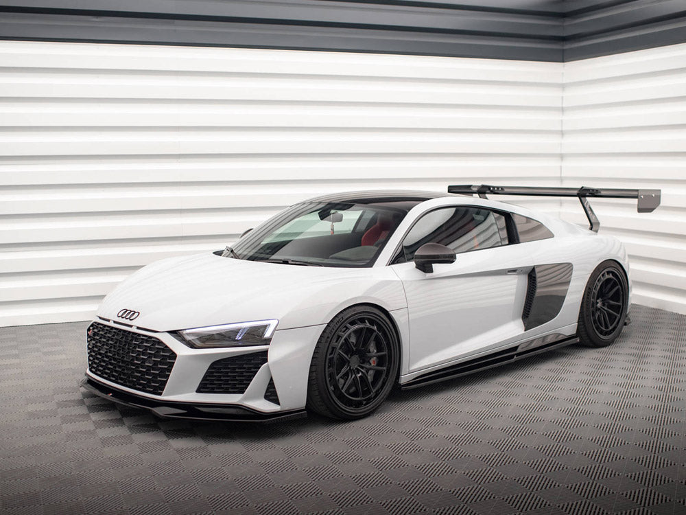 Side Skirts Diffusers V.2 Audi R8 Mk2 Facelift - Carbon Look