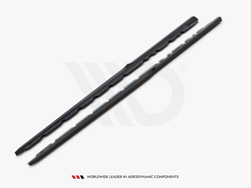 Side Skirts Diffusers V.2 Audi R8 Mk2 Facelift - Carbon Look