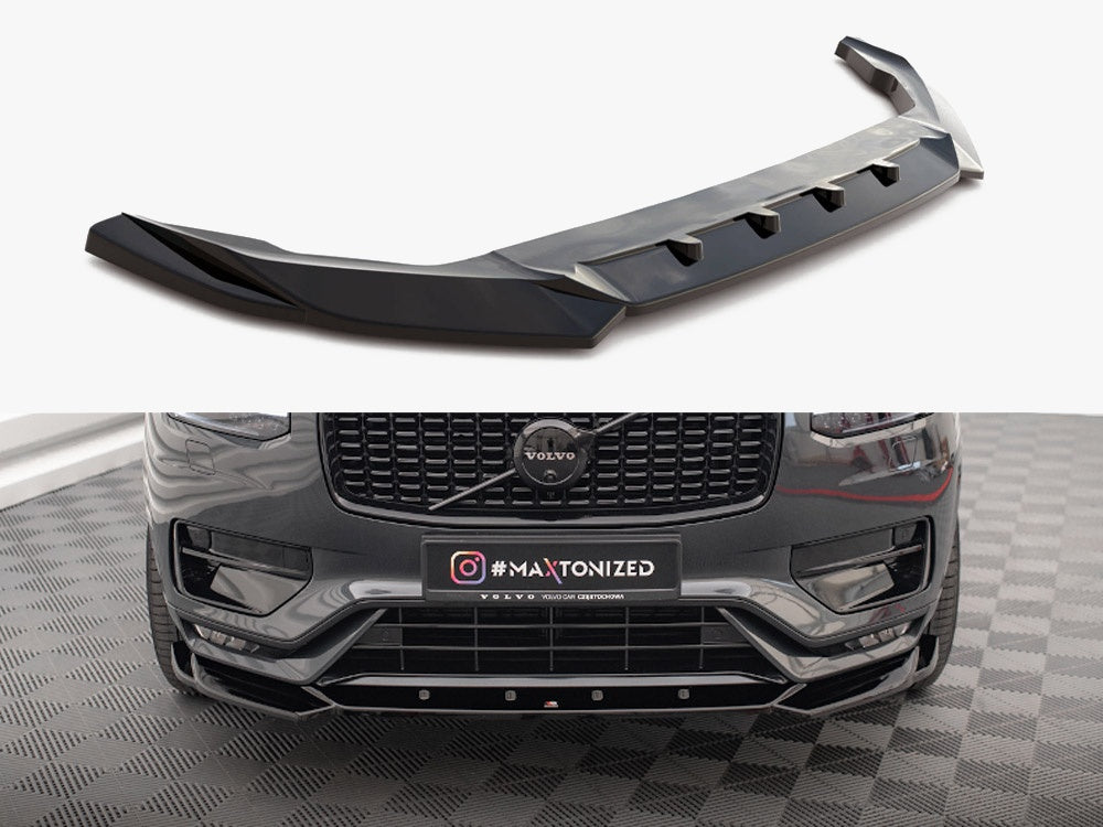Front Splitter V.1 Volvo XC90 R-Design Mk2 Facelift