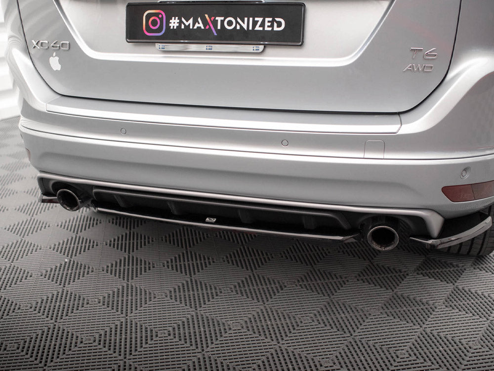 Central Rear Splitter Volvo XC60 R-Design Mk1 Facelift