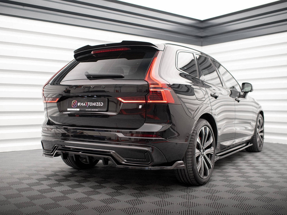 Rear Splitter (Vertical Bars) Volvo XC60 R-Design Mk2 Facelift