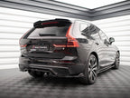 Rear Splitter (Vertical Bars) Volvo XC60 R-Design Mk2 Facelift