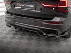 Rear Splitter (Vertical Bars) Volvo XC60 R-Design Mk2 Facelift