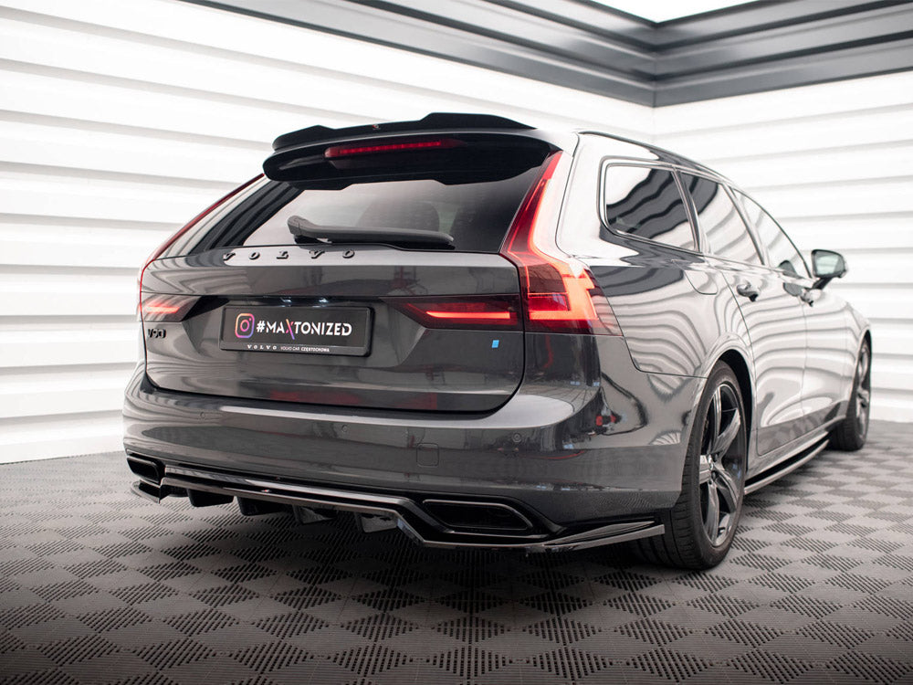 Rear Splitter (Vertical Bars) Volvo V90 / S90 R-Design Mk2
