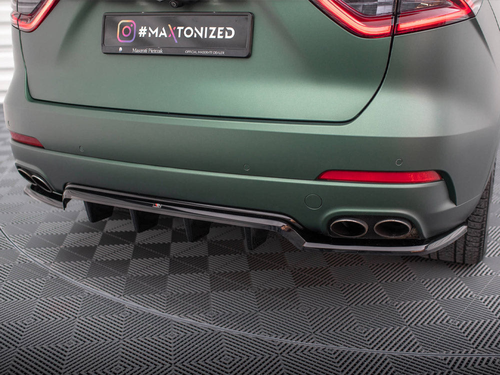 Rear Splitter (Vertical Bars) Maserati Levante Mk1