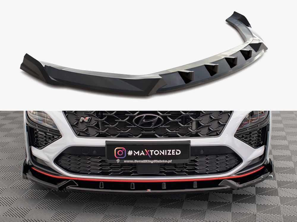 Front Splitter V.1 Hyundai Kona N Mk1