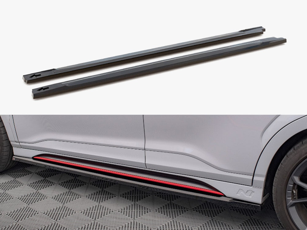 Side Skirts Diffusers V.1 Hyundai Kona N Mk1