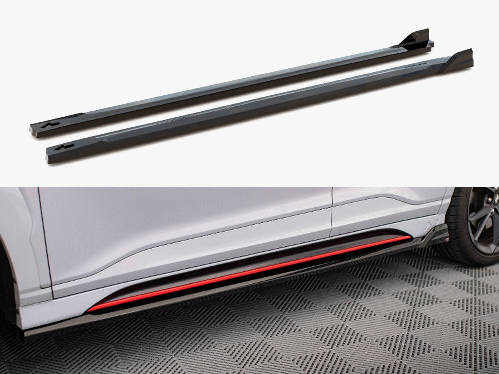 Side Skirts Diffusers V.2 Hyundai Kona N Mk1