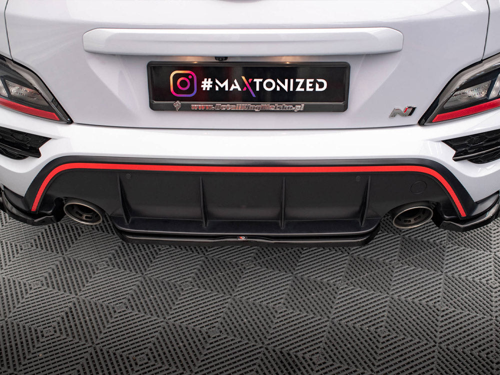 Central Rear Splitter Hyundai Kona N Mk1