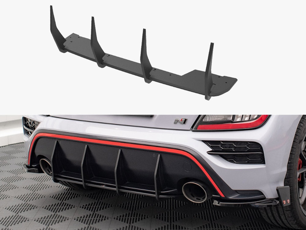 Street PRO Rear Diffuser Hyundai Kona N Mk1