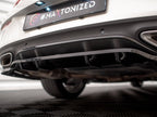 Rear Splitter (Vertical Bars) Mercedes C Coupe AMG-Line C205 Facelift