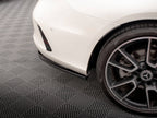 Rear Splitter (Vertical Bars) Mercedes C Coupe AMG-Line C205 Facelift