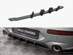 Street PRO Rear Diffuser Mini Cooper Clubman John Cooper Works F54 Facelift - Black-Red