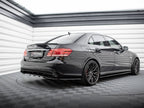 Rear Splitter (Vertical Bars) Mercedes E63 AMG Sedan W212 Facelift