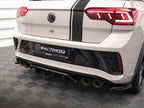 Rear Splitter (Vertical Bars) Volkswagen T-Roc R / R-Line Mk1 Facelift