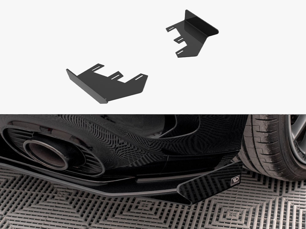 Rear Side Flaps Mercedes A35 AMG Hatchback Aero Pack W177