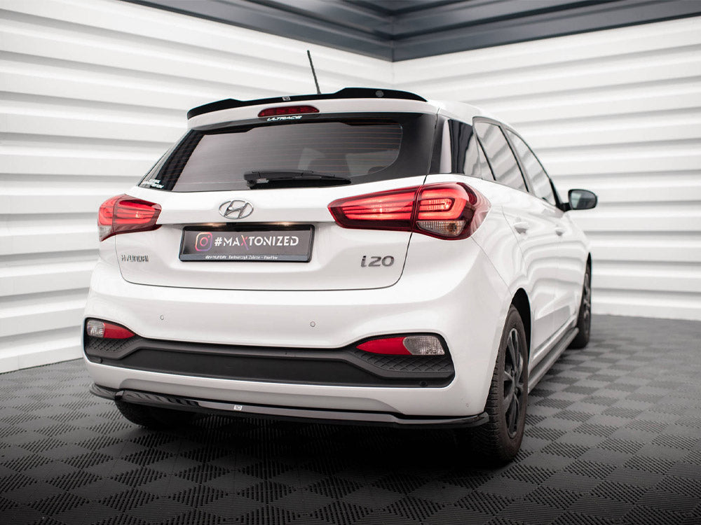 Central Rear Splitter Hyundai I20 Mk2 Facelift