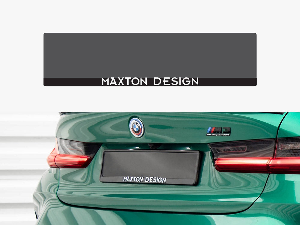 License Plate Frame MAXTON