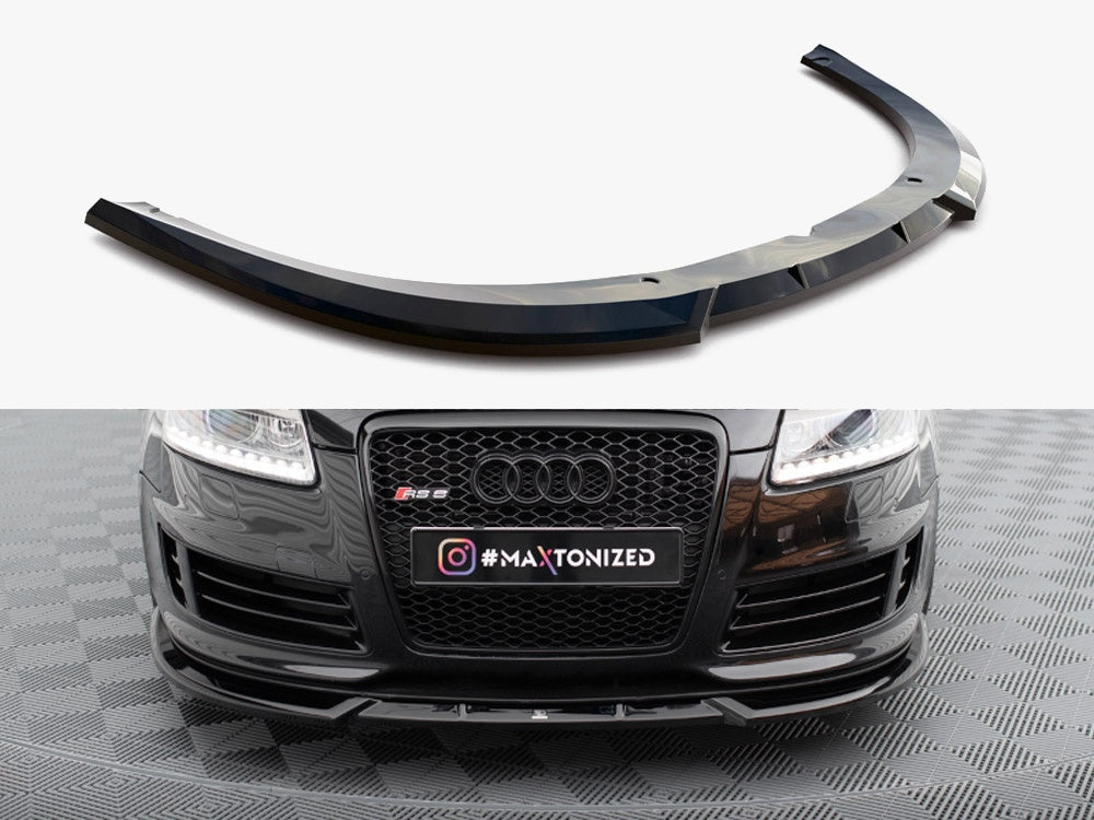 Front Splitter V.2 Audi RS6 Avant C6