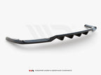 Central Rear Splitter (Vertical Bars) Audi Q5 S-Line SUV Mk2 Facelift