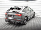 Rear Splitter (Vertical Bars) Audi SQ5 / Q5 S-Line Sportback Mk2 Facelift