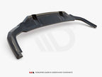 Rear Splitter (Vertical Bars) Audi SQ5 / Q5 S-Line Sportback Mk2 Facelift