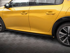 Side Skirt Diffusers Peugeot 208 GT Mk2