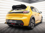 Rear Side Splitters V.1 + Flaps Peugeot 208 GT Mk2