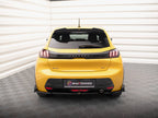 Rear Side Splitters V.1 + Flaps Peugeot 208 GT Mk2