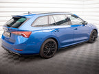 Side Skirts Diffusers V.1 Skoda Octavia Mk4 - Carbon Look