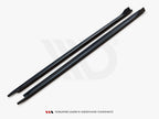 Side Skirts Diffusers V.1 Skoda Octavia Mk4 - Carbon Look