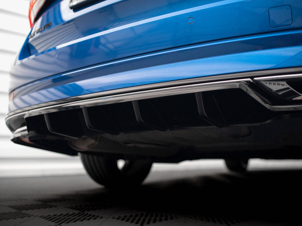 Rear Splitter (Vertical Bars) Skoda Octavia Sportline Mk4