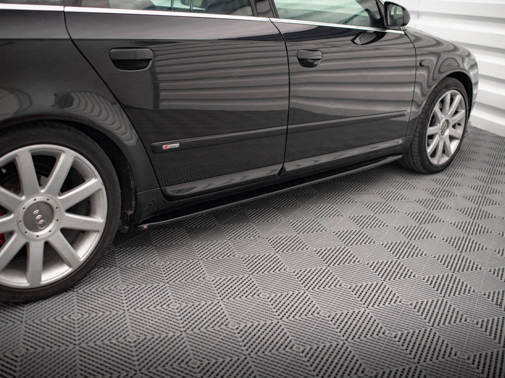 Side Skirts Diffusers V.1 Audi S4 / A4 / A4 S-Line B6 / B7