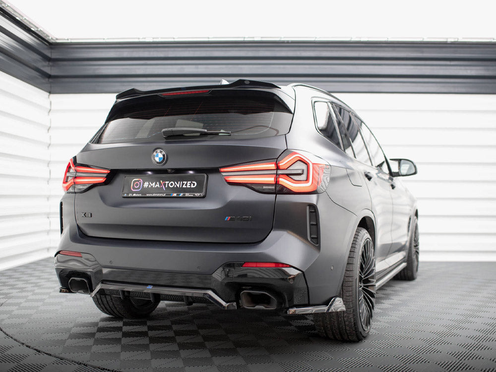 Rear Splitter (Vertical Bars) BMW X3 M-Pack G01 Facelift