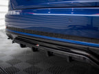 Central Rear Splitter (Vertical Bars) Audi A4 Competition B9