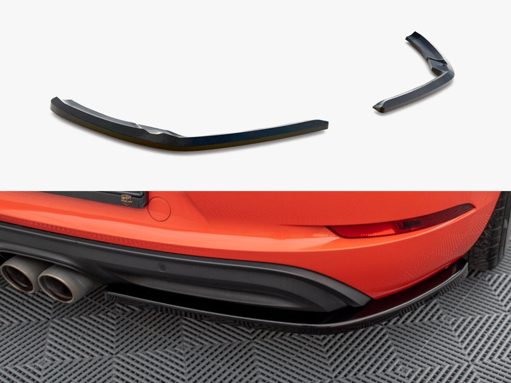 Rear Side Splitters Porsche 718 Cayman 982c