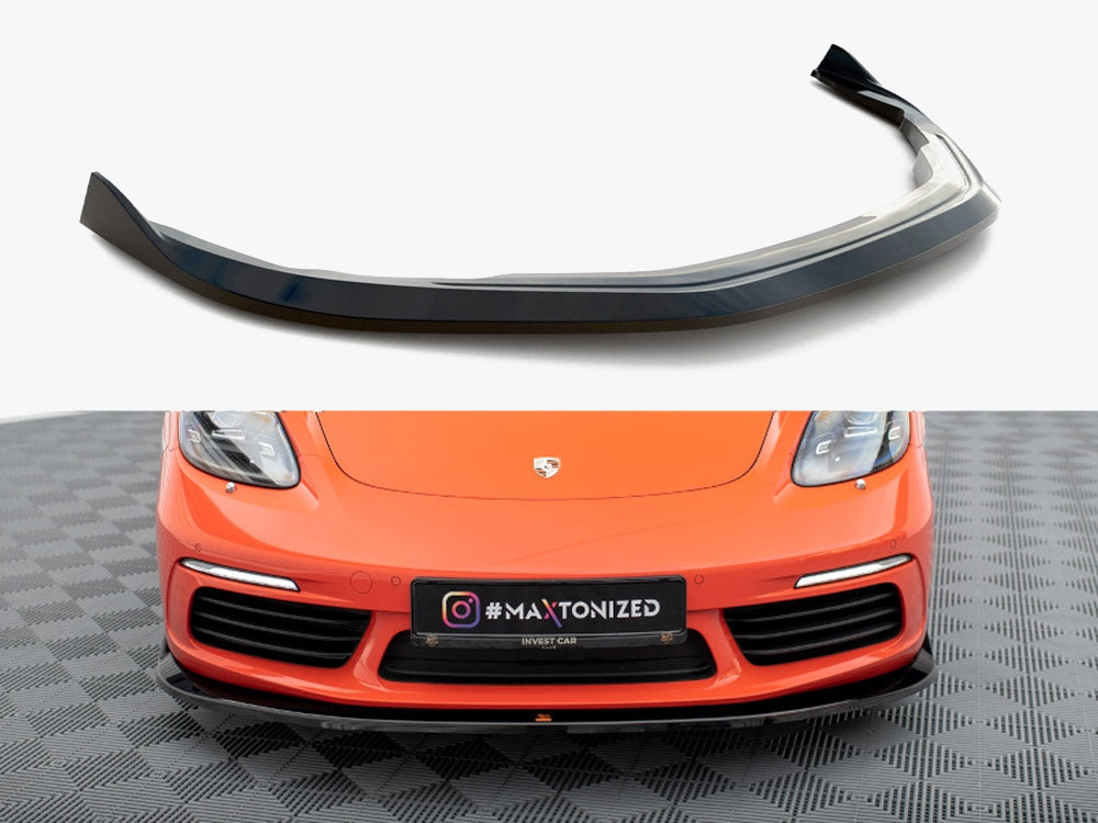 Front Splitter V.2 Porsche 718 Cayman 982c
