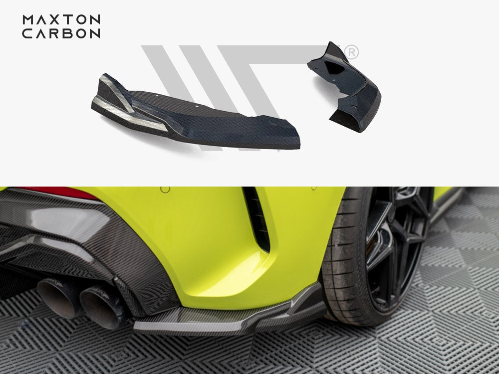 Carbon Fiber Rear Side Splitters BMW 1 F40 M-Pack / M135i
