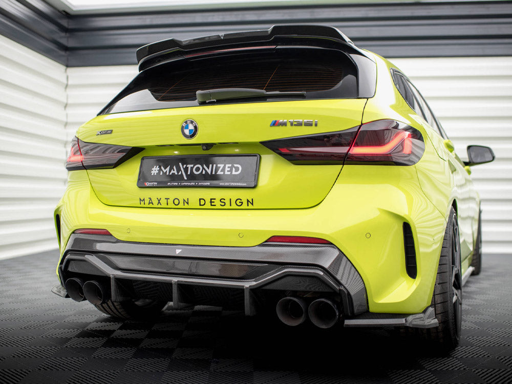 Carbon Fiber Rear Diffuser V.1 + Milltek Sport Exhaust BMW 1 F40 M-Pack / M135i